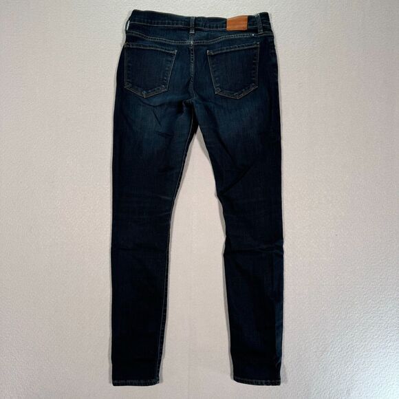 Lucky Brand Jeans‎ Womens 6/28 Blue Brooke Skinny Dark Mid Rise Stretch Denim - Picture 2 of 12